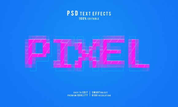Creative Pixel 3d Editable Text Effects – More Than Just a Photoshop File