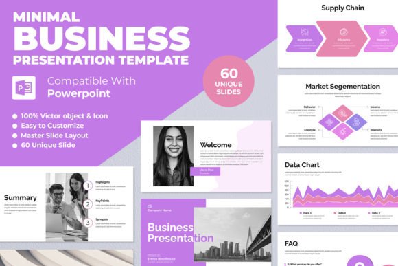 Making an Impact with the Minimal Business Presentation Template