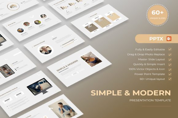 Simple and Modern Presentation Template
