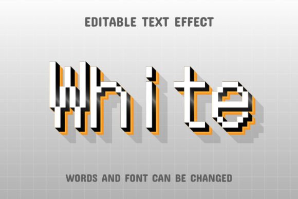 White Pixel 3D Text Effect: Giving Your Words Depth That Actually Works