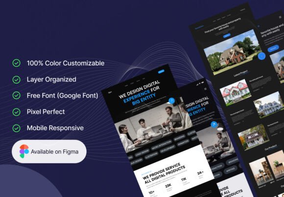 Xpage – Landing Page UI-Kit for Professionals Who Value Speed and Precision